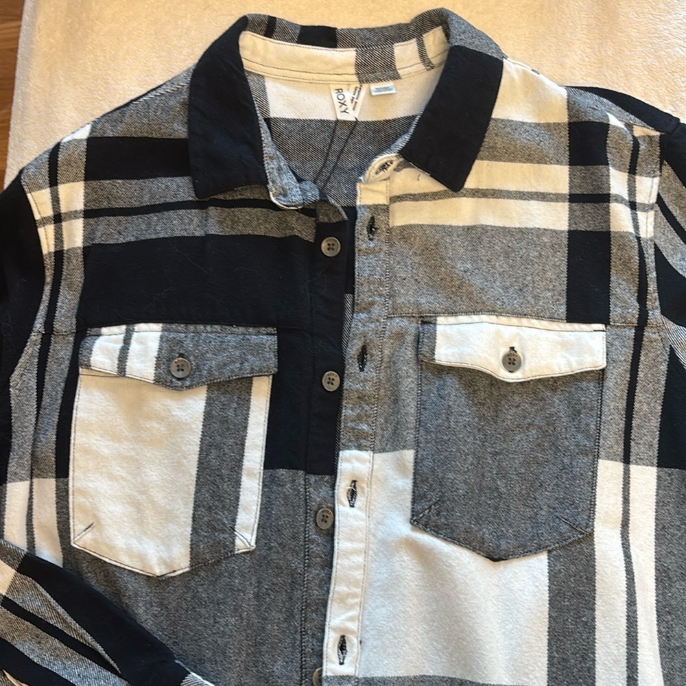 NWT Roxy flannel